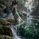Fukabuçi no Mizuyarehana — Japon Mitolojisi