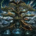 İgdrasil — Nors Mitolojisi
